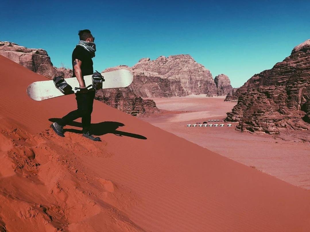 Desert shine camp Wadi Rum Esterno foto