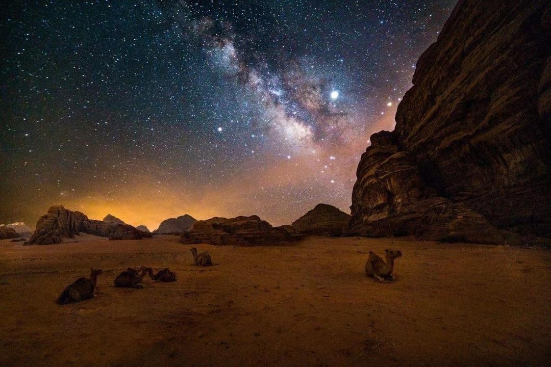 Desert shine camp Wadi Rum Esterno foto